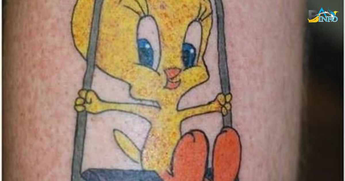 Does Gene Simmons Have A Tweety Bird Tattoo?