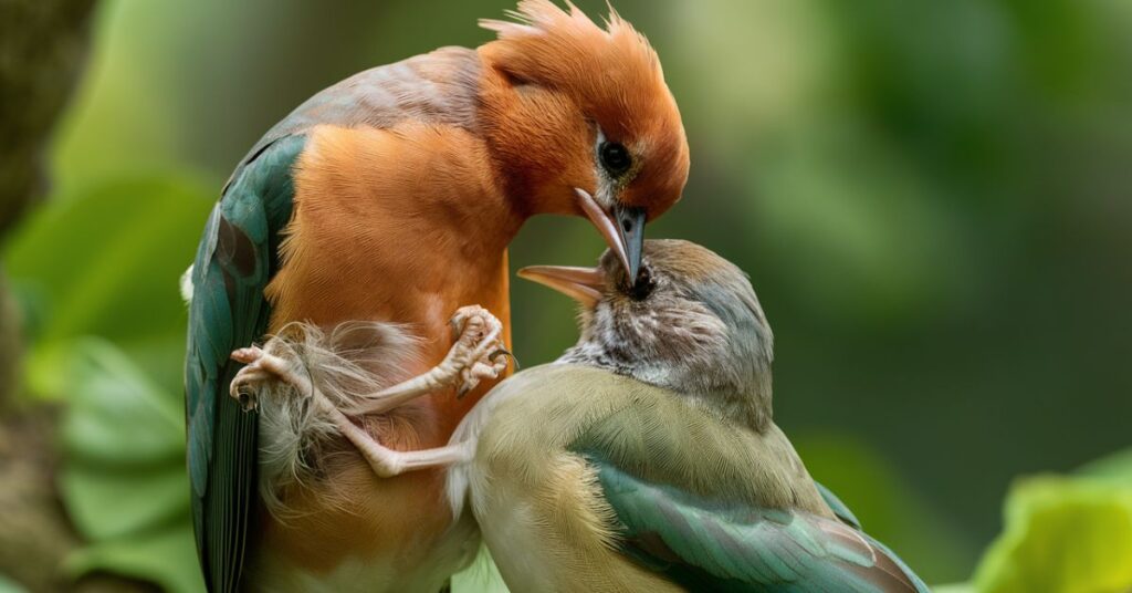 Bird Mating The Process of Copulation