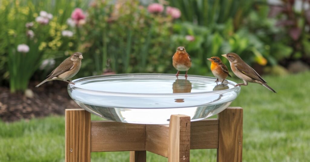 DIY Modern Bird Bath Projects