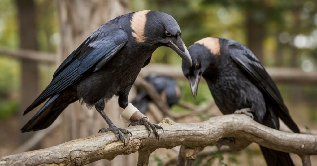 Crow Relationships and Parental Care 