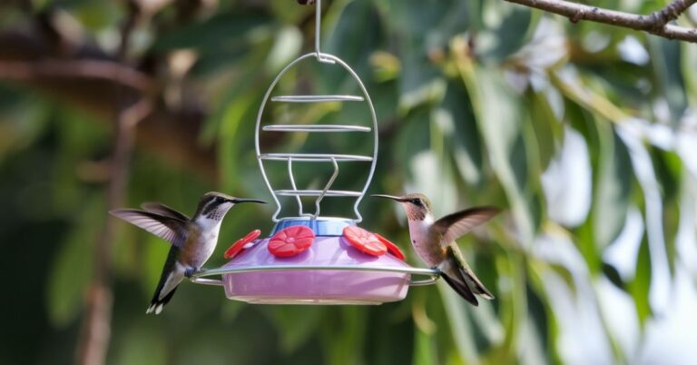 Hummingbird Feeder With Bee Guard