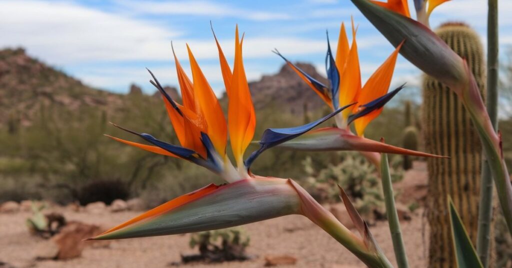 Mexican bird of Paradise tree Arizona 