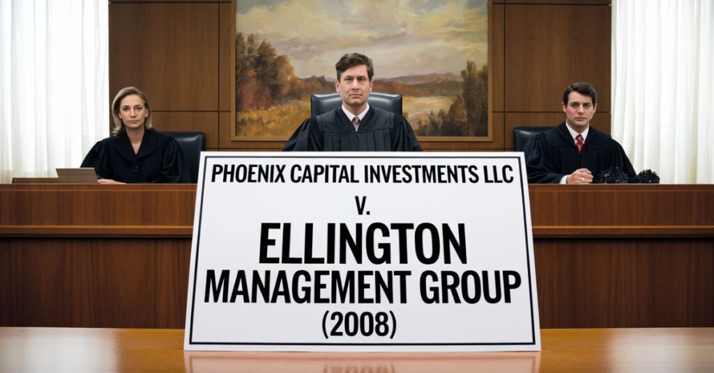 Phoenix Capital Investments LLC v. Ellington Management Group (2008) 