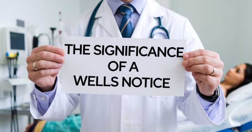 The Significance of a Wells Notice 