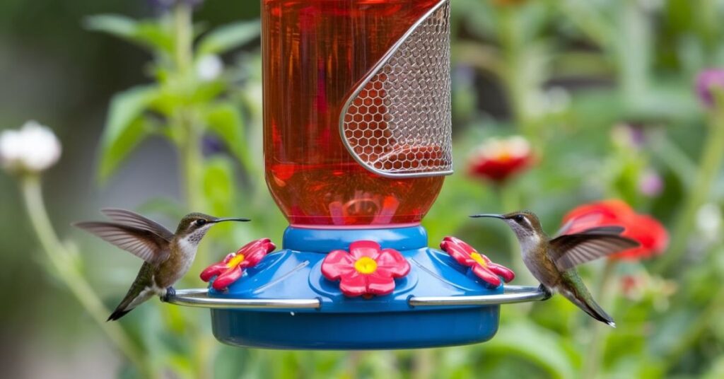 Universal bee guards for Hummingbird feeders 